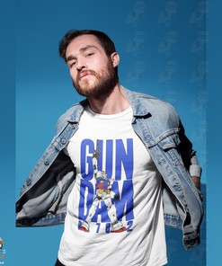 Unisex Vintage Gundam Shirt - Classic Gundam Design