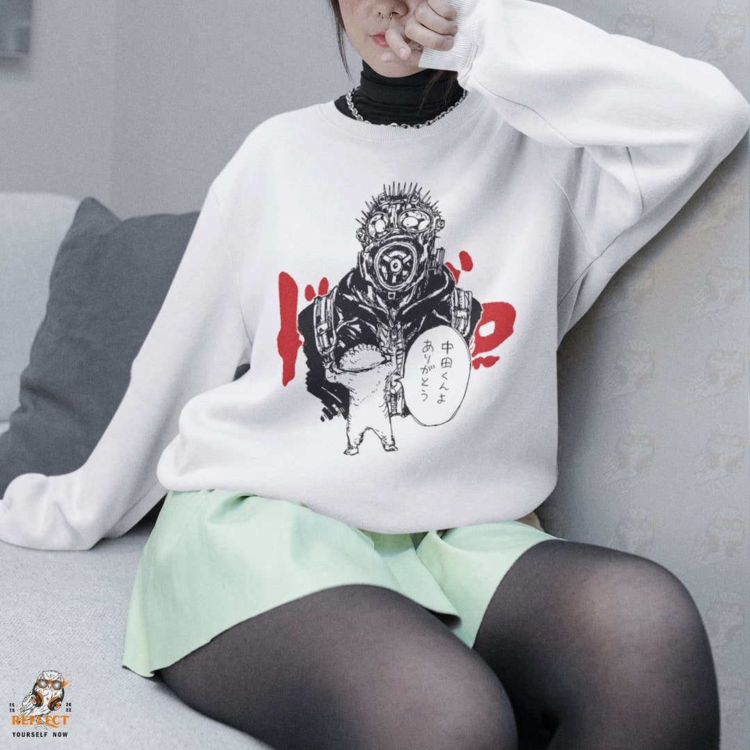 Unisex Welcome to Chaos Sweatshirt: Anime Lover Design with Shin and Chibi