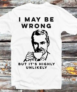 Unlikely But Here I Am Humorous T-Shirt - Cool Gift for Anime Lovers