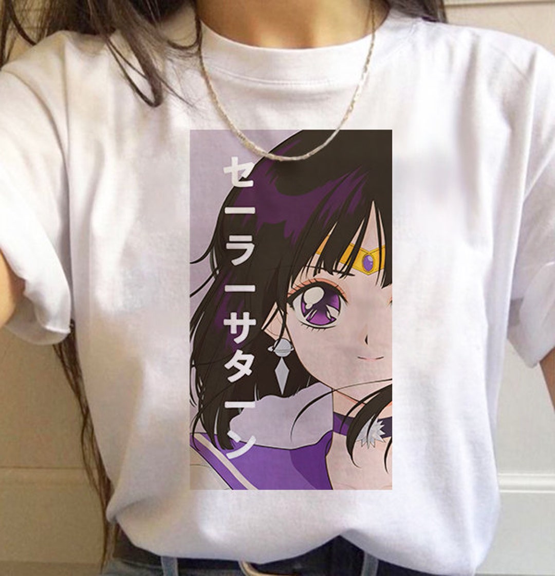Usagi Moon Manga Sailor Moon Tee, Harajuku Clothing Anime Tee, Ideal Gift for Fans