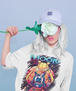 Usagi Tsukino Sailor Moon Tee, Harajuku Clothing Aesthetic Shirt for Manga and Anime Lovers