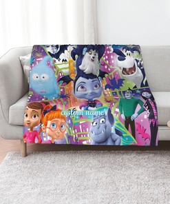 Vampirina Custom Name Quilt Blanket - Ideal for Kids Bedroom Decor and Sofa Blanket