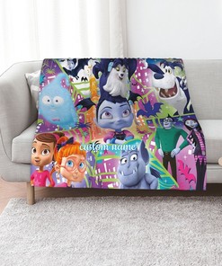 Vampirina Custom Name Quilt Blanket - Ideal for Kids Bedroom Decor and Sofa Blanket