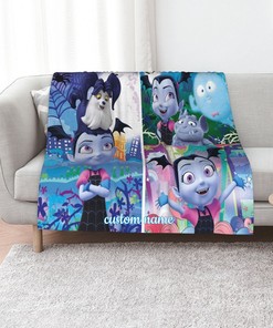 Vampirina Personalized Quilt Blanket - Ideal for Home Decoration and Sofa Blanket