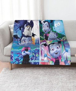 Vampirina Personalized Quilt Blanket - Ideal for Home Decoration and Sofa Blanket
