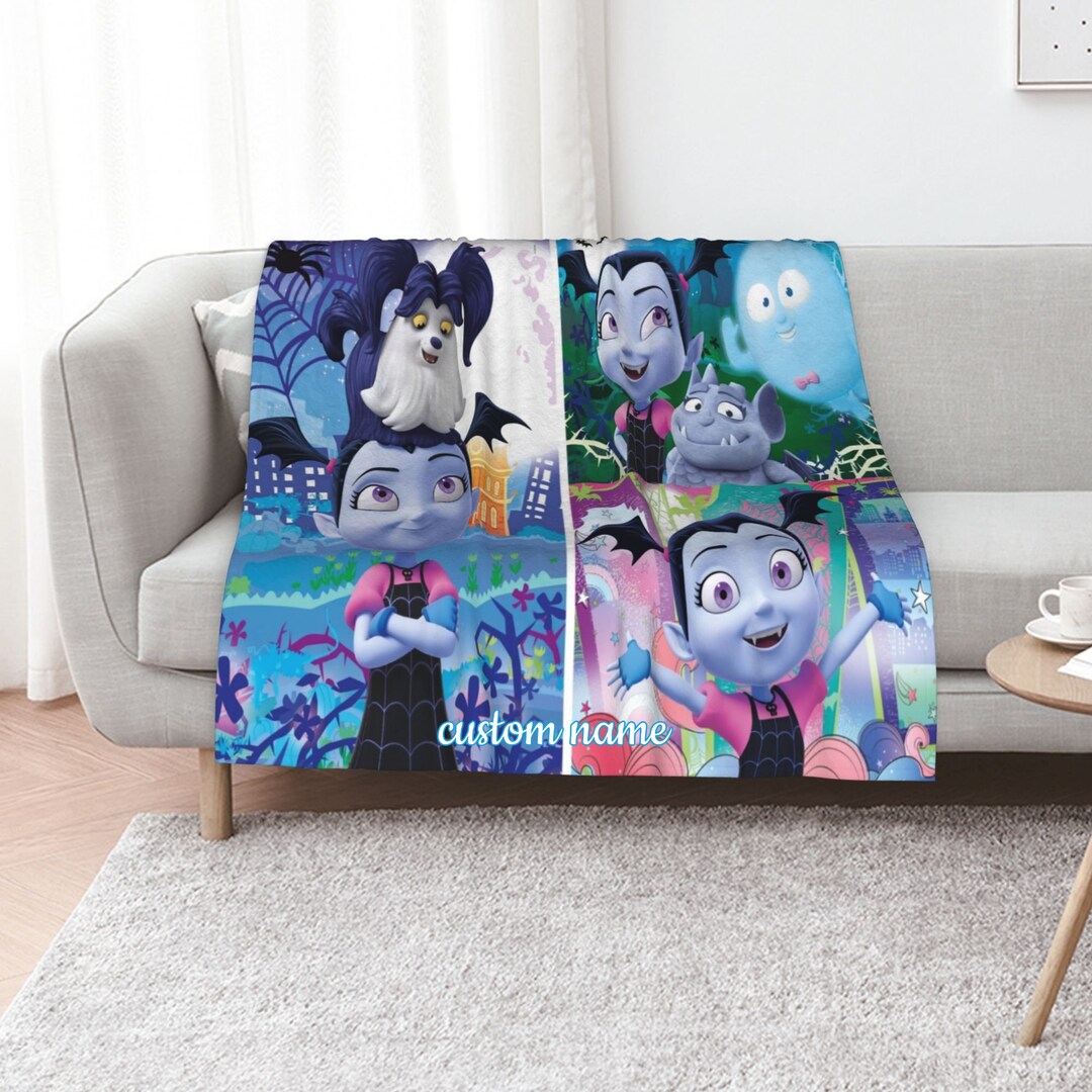 Vampirina Personalized Quilt Blanket - Ideal for Home Decoration and Sofa Blanket
