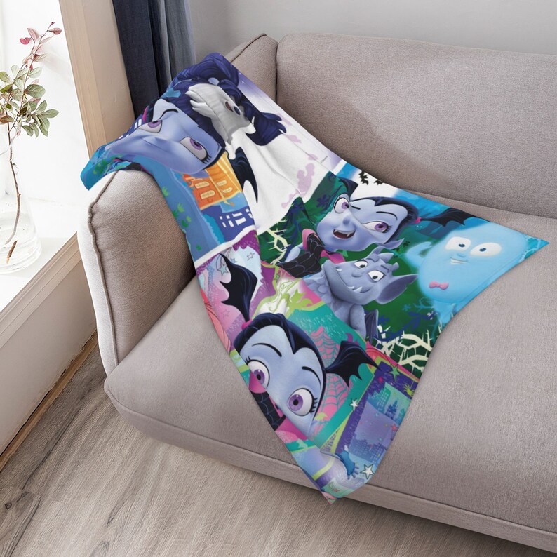 Vampirina Personalized Quilt Blanket - Ideal for Home Decoration and Sofa Blanket - Image 4