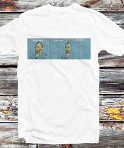 Van Gogh Going Van Gone Art Tee for Anime Fans