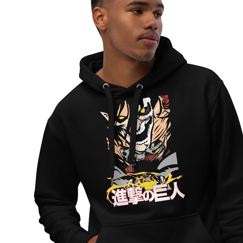 Vibrant Manga Graphic Tee on Bold Anime Clothing - Fan Gift Hoodie - Image 2