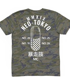 Vintage Aesthetic in ANIME SHIRT with Military Design