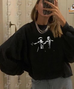 Vintage Anime Gift Set: Sweatshirt and Shirt with 90s Anime Design
