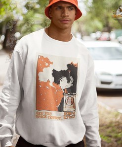 Vintage Anime Poster Clothing: 90s Style with Sweatshirt, Hoodie, and T-Shirt Options