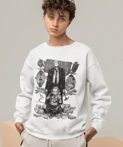 Vintage Anime Shin Design - Chaos Metal Poster Unisex Sweatshirt, Anime Lover Gift