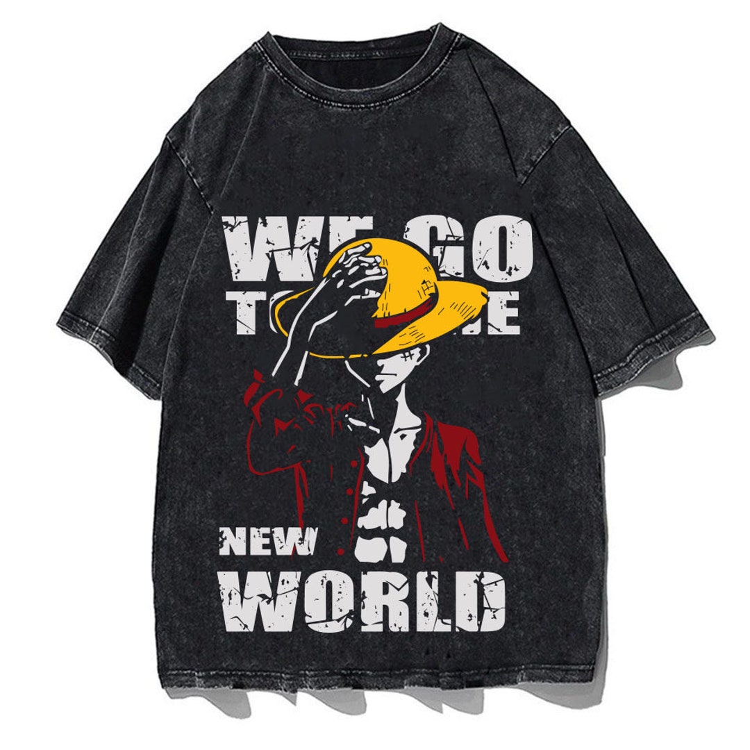 Vintage Anime Shirt - Unisex Japanese Cotton Tee, Cool Anime Shirt, Gift for Fans