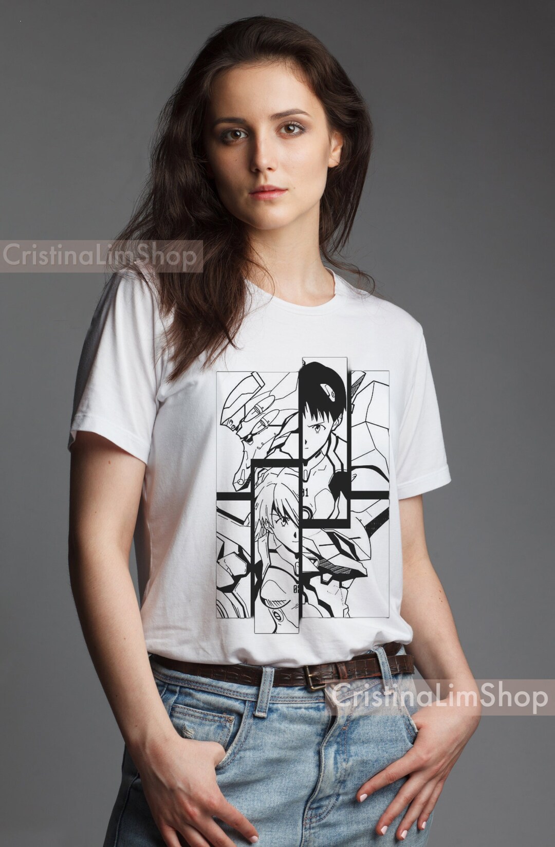 Vintage Evangelion Unisex T-Shirt, Sweatshirt, and Hoodie for Fans
