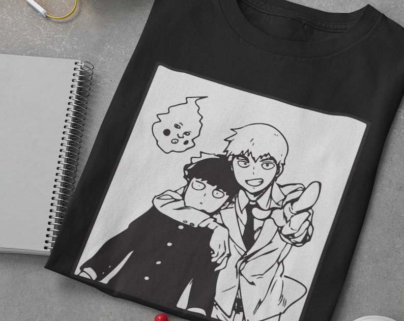Vintage Manga Page Style Two Anime Unisex Tee for Weebs - Image 2