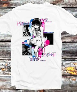 Vintage Retro Serial Experiments Lain Computer CMD Tee - Cool Gift Idea for Anime Fans