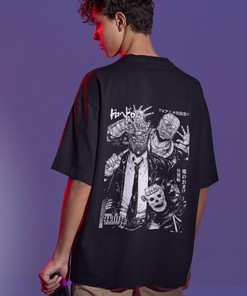 Vintage Shin Metal Poster Anime Tee - Unique T-Shirt for Welcome to Chaos Fans