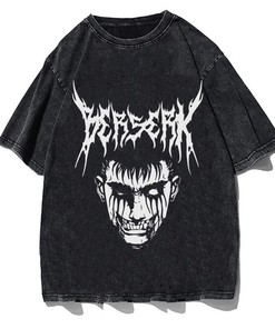Vintage Style Anime Tee - Anime Ber Guts Unisex Shirt, Japanese Shirt