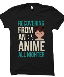 Vintage Style Japanese Anime Tee with Funny Quotes - Manga Lover Unisex T-Shirt for Anime Fans