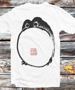 Vintage Style Sad Frog & Toad Demons Tee - Cool Anime Fans Gift Idea