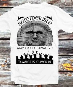Vintage Summerisle Festival May Day 70s Wickerman Tee - Retro Anime Shirt, Great Gift Idea