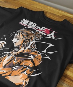 Vintage Titan Anime Hoodie - Must-have Manga and Anime Shirt