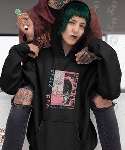 Vintage and Cool Anime Hoodie: Unisex Apparel with Vintage and Anime Gift Design