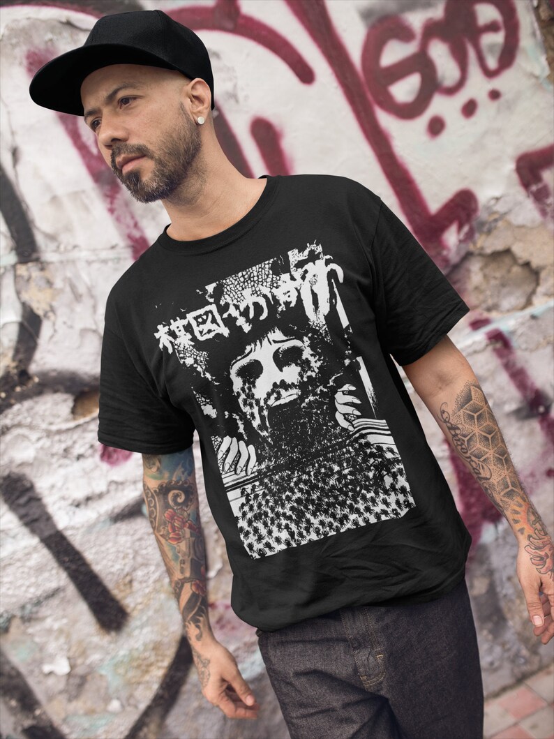Violent Horror Manga Murders T-Shirt, Gore Anime Shirt for Fans - Image 3