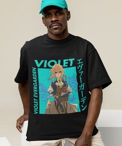 Violet Evergarden Manga Tee - Unisex Anime Tshirt, Waifu Graphic Tee, Unique Manga Shirt