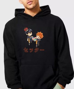 Volleyball Anime Hoodie for Sports Enthusiasts
