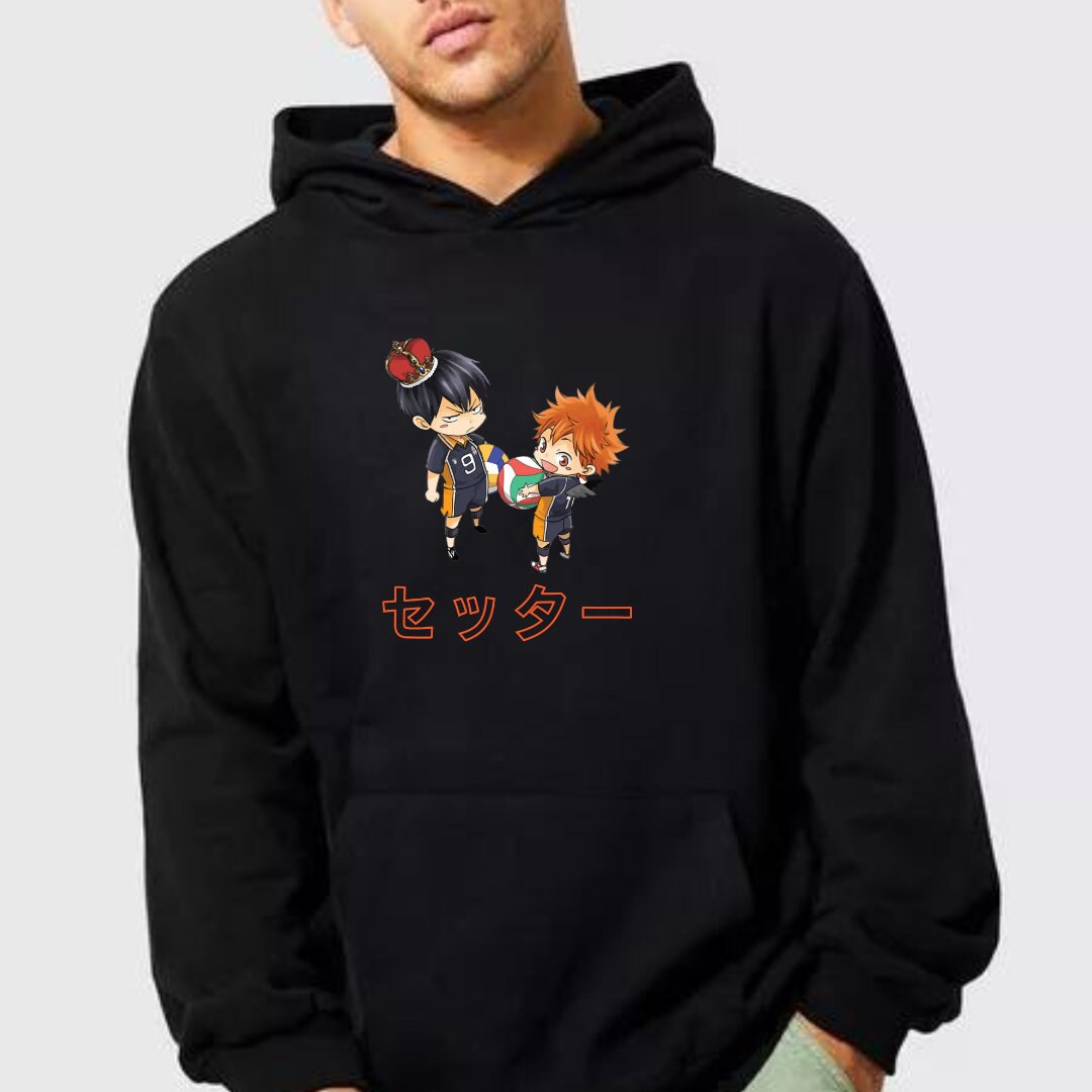 Volleyball Anime Hoodie for Sports Enthusiasts