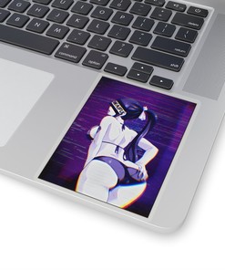 Waifu Material Kiss-Cut Stickers - Show Your Love for Anime with Waifu Material