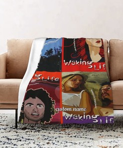 WakingLife Personalized Quilt Blanket Set for Home Decor and Picnic - Great Gifts for Family