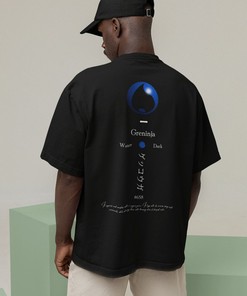 Water Ninja Japanese Anime Tee - Gift Idea for Fans with Back Print