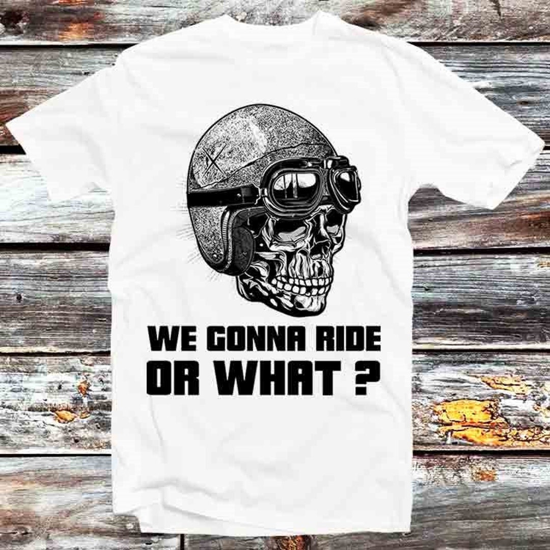 We Gonna Ride Or What Men's Tee - Vintage Retro Cool Cartoon Anime Top