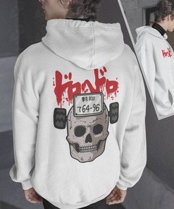 Welcome to Chaos Unisex Vintage Anime Hoodie - Metal Poster Design