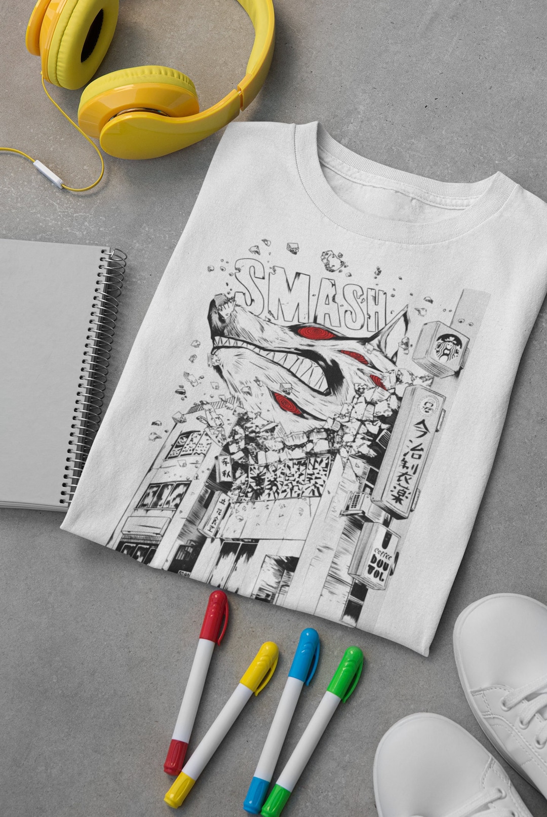 Wolf and Demon Vintage Power Anime Hoodie - An Ideal Gift for Anime Lovers