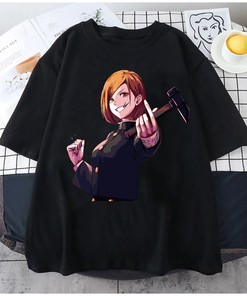 Women and Men's Anime T-shirt - Japanese Cotton T Shirt, Harajuku Anime Tee and Graphic Anime Lover Gift