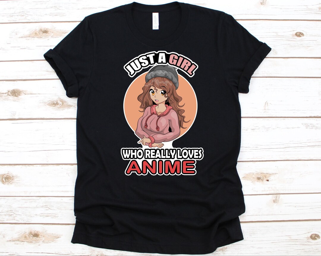 Women's Anime Tee - Ideal Gift for Otakus and Japanimation Aficionados, Manga and Unique Graphics Included
