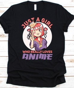Women's Cute Anime Tee - Perfect Gift for Anime Lovers and Mangaka Fans, Japanimation and Manga Graphics Included