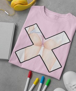 X Marks the Booty Unisex Tee - Waifu Material T-Shirt for Fans of Manga and Anime