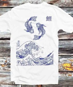 Yin Yang Koi Fish Limited Edition Tee - Retro Cool Gift for Fans of Eastern Philosophy and Art