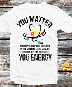 You Matter Energy Spider Graphic Tee - Cosmic and Cool Gift for Fans of Anime