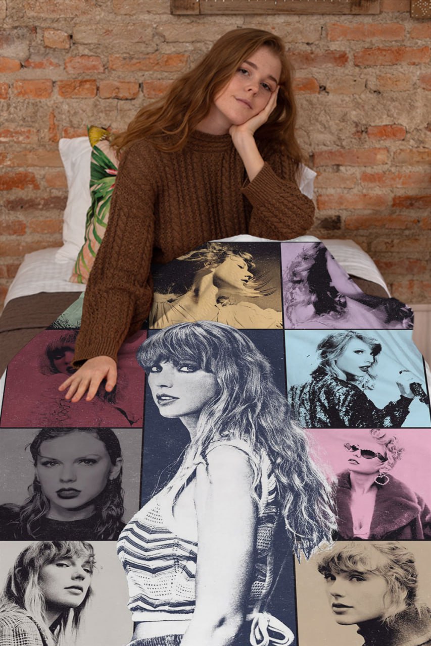 Taylor Swift The Eras Tour Quilt Blanket - Gifts For Swifties - Image 2