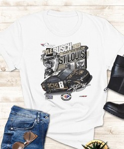 2023 Enjoy Illinois 300 presented by TicketSmarter Race Winner Shirt, Kyle Busch Checkered Flag Sports