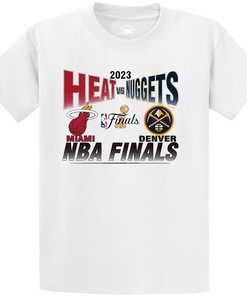 2023 Nba Finals Denver Nuggets Vs Miami Heat Shirt - Clash Of Titans