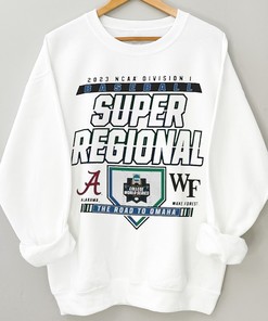 Alabama Crimson Tide Vs Wake Forest Demon Deacons Di Baseball Championship Tee