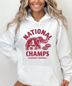 Alabama Football Back-To-Back Champions Tee For Fans
