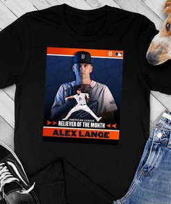 Alex Lange Al Reliever Of The Month for May Vintage Shirt, Gift for MLB Fans